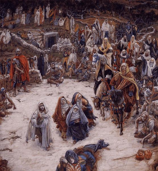 James Tissot What Our Saviour Saw from the Cross Norge oil painting art